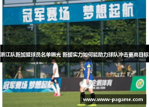 浙江队新加盟球员名单曝光 新援实力如何能助力球队冲击更高目标