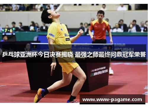 乒乓球亚洲杯今日决赛揭晓 最强之师最终问鼎冠军荣誉