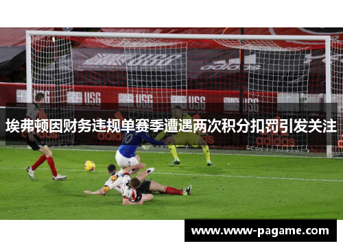 埃弗顿因财务违规单赛季遭遇两次积分扣罚引发关注